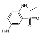 2-ethylsulfonylbenzene-1,4-diamine结构式