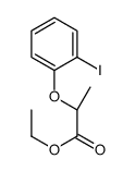 (R)-ETHYL 2-(2-IODOPHENOXY)PROPANOATE Structure