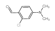 Benzaldehyde,2-chloro-4-(dimethylamino)- Structure