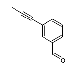 Benzaldehyde, 3-(1-propynyl)- (9CI) structure