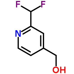 (2-(difluoromethyl)pyridin-4-yl)methanol Structure