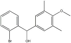 (2-bromophenyl)-(4-methoxy-3,5-dimethylphenyl)methanol picture