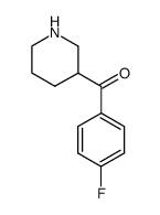 (4-fluorophenyl)piperidin-3-ylmethanone Structure