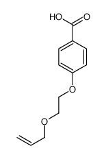 4-(2-prop-2-enoxyethoxy)benzoic acid结构式