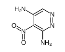 3,5-Pyridazinediamine,4-nitro- Structure