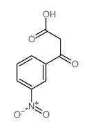 Benzenepropanoic acid, 3-nitro-b-oxo-结构式