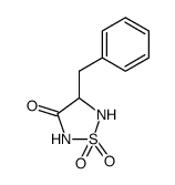4-benzyl-1,1-dioxo-1,2,5-thiadiazolidin-3-one结构式