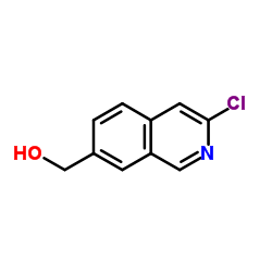 (3-Chloro-7-isoquinolinyl)methanol Structure