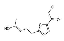 N-[2-[5-(2-chloroacetyl)thiophen-2-yl]ethyl]acetamide结构式