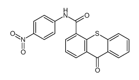 N-(4-nitrophenyl)-9-oxothioxanthene-4-carboxamide Structure