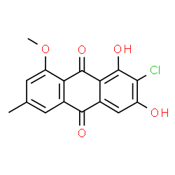 7-Chloro-1-O-methylemodin structure