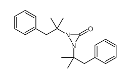 Bis(1,1-dimethyl-2-phenylethyl)diaziridin-3-one Structure