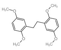 Benzene,1,1'-(1,2-ethanediyl)bis[2,5-dimethoxy- structure