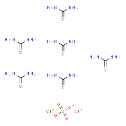 copper(I)-tris(thiourea)结构式