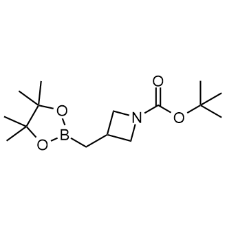 tert-Butyl 3-[(tetramethyl-1,3,2-dioxaborolan-2-yl)methyl]azetidine-1-carboxylate picture