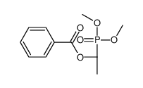 [(1S)-1-dimethoxyphosphorylethyl] benzoate结构式