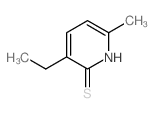 2(1H)-Pyridinethione,3-ethyl-6-methyl- picture