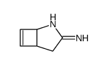 2-Azabicyclo[3.2.0]hepta-2,6-dien-3-amine(9CI)结构式