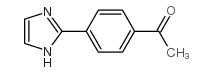 1-[4-(1H-IMIDAZOL-2-YL)-PHENYL]-ETHANONE Structure