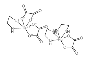 2-azanidylethylazanide; oxalate; oxalic acid; ruthenium(+4) cation; ruthenium(+5) cation结构式