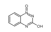 3-hydroxy-1,2,4-benzotriazine 1-oxide结构式