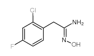 2-(2-Chloro-4-fluoro-phenyl)-N-hydroxy-acetamidine picture