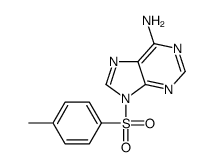 9-(4-methylphenyl)sulfonylpurin-6-amine结构式