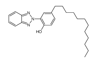 2-(benzotriazol-2-yl)-4-dodecylphenol Structure