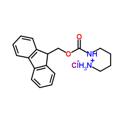 FMOC-1,4-DIAMINOBUTANE HYDROCHLORIDE Structure