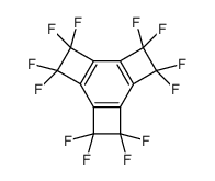 3,3,4,4,7,7,8,8,11,11,12,12-Dodecafluorotetracyclo-[8.2.0.02,5.06,9]dodeca-1,5,9-triene结构式