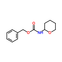 Benzyl tetrahydro-2H-pyran-2-ylcarbamate结构式