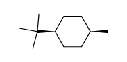 cis-1-tert-butyl-4-methyl-cyclohexane结构式