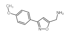 [3-(4-甲氧基苯基)-5-异恶唑基]甲胺图片
