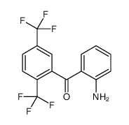 (2-aminophenyl)-[2,5-bis(trifluoromethyl)phenyl]methanone结构式