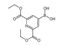 4-BORONO-2,6-PYRIDINEDICARBOXYLIC ACID 2,6-DIETHYL ESTE Structure