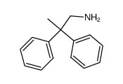 2,2-DIPHENYLPROPAN-1-AMINE HYDROCHLORIDE结构式