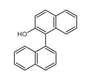 (R)-(+)-1,1'-binaphthol结构式