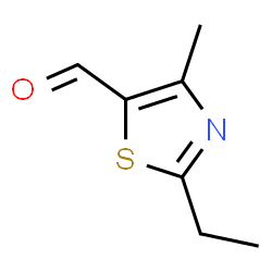 5-Thiazolecarboxaldehyde, 2-ethyl-4-methyl- (9CI) Structure