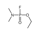 N,N-Dimethylamidofluoridophosphoric acid ethyl ester structure