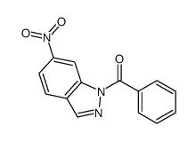 (6-nitroindazol-1-yl)-phenylmethanone Structure