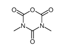 3,5-dimethyl-1,3,5-oxadiazinane-2,4,6-trione Structure