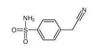 Benzenesulfonamide, 4-(cyanomethyl)- (9CI)结构式