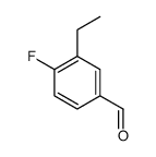 Benzaldehyde, 3-ethyl-4-fluoro- (9CI)结构式