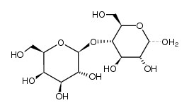 4-O-(β-D-Mannopyranosyl)-β-D-mannopyranose Structure