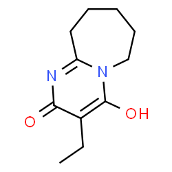 Pyrimido[1,2-a]azepin-2(6H)-one, 3-ethyl-7,8,9,10-tetrahydro-4-hydroxy- (9CI) Structure