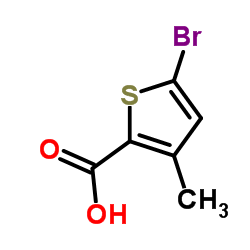 5-Bromo-3-methyl-2-thiophenecarboxylic acid structure