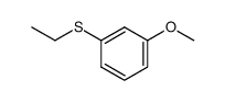 1-(Ethylthio)-3-methoxybenzene Structure