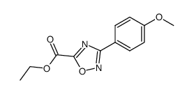 ethyl 3-(4-methoxyphenyl)-1,2,4-oxadiazole-5-carboxylate Structure