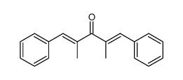 1,5-diphenyl-2,4-dimethyl-1,4-pentadien-3-one结构式