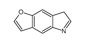 7H-furo[2,3-f]indole Structure